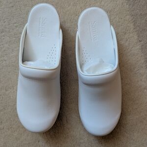 Sanita Sonja PU Women's Clog - White - EU Size 41
